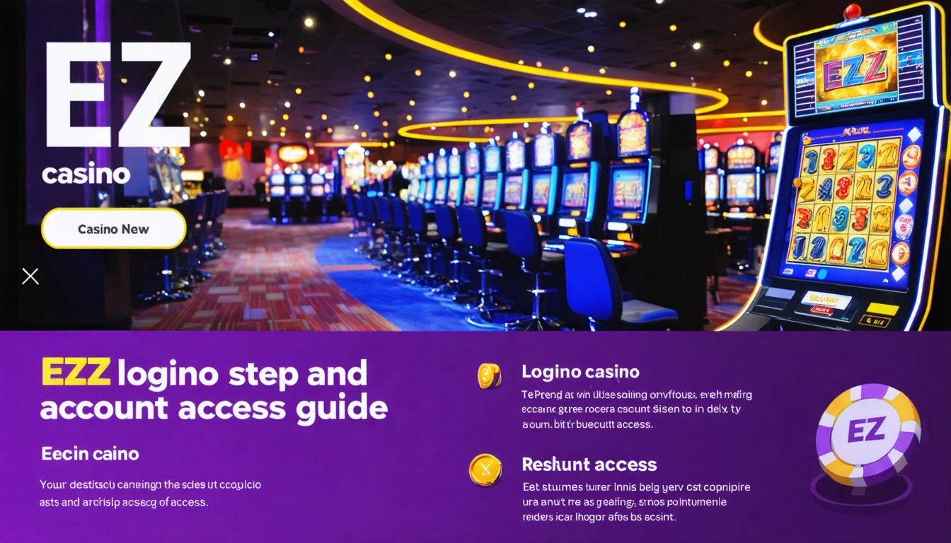 Ezz casino login steps and account access guide