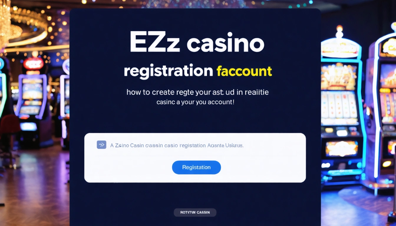 Ezz casino registration how to create your account